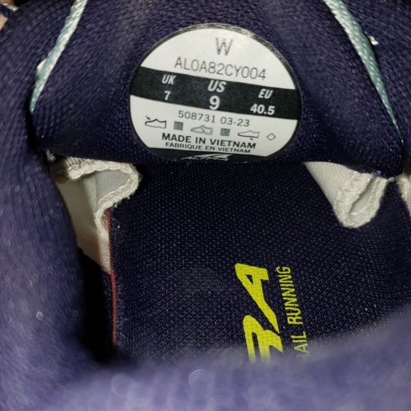 Altra Outroad 2 Women’s Size 9 Blue Green Trail Running Shoes AL0A82CY004 - Picture 7 of 13